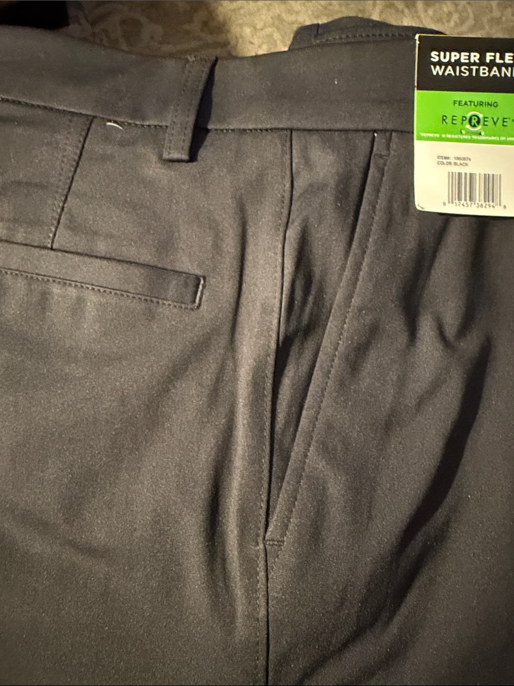 Kenneth Cole Men’s Dress Pants in Black